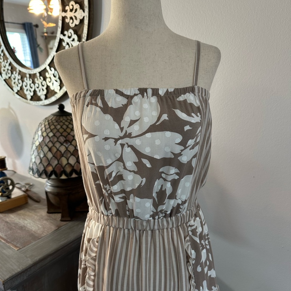 Splendid Patchwork Midi Dress - Picture 4 of 9